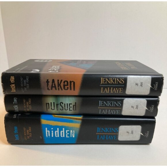 Left Behind The Young Trib Force Books 1,2,3 Taken Pursued Hidden HC - Picture 4 of 7